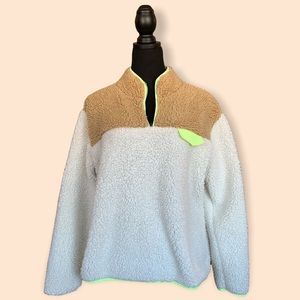 1/4 zip Teddy Swetty